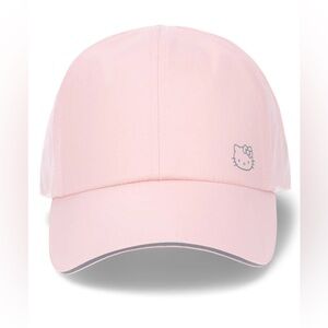 Hello Kitty Women’s Pink Embroidered Athletic Adjustable Hat